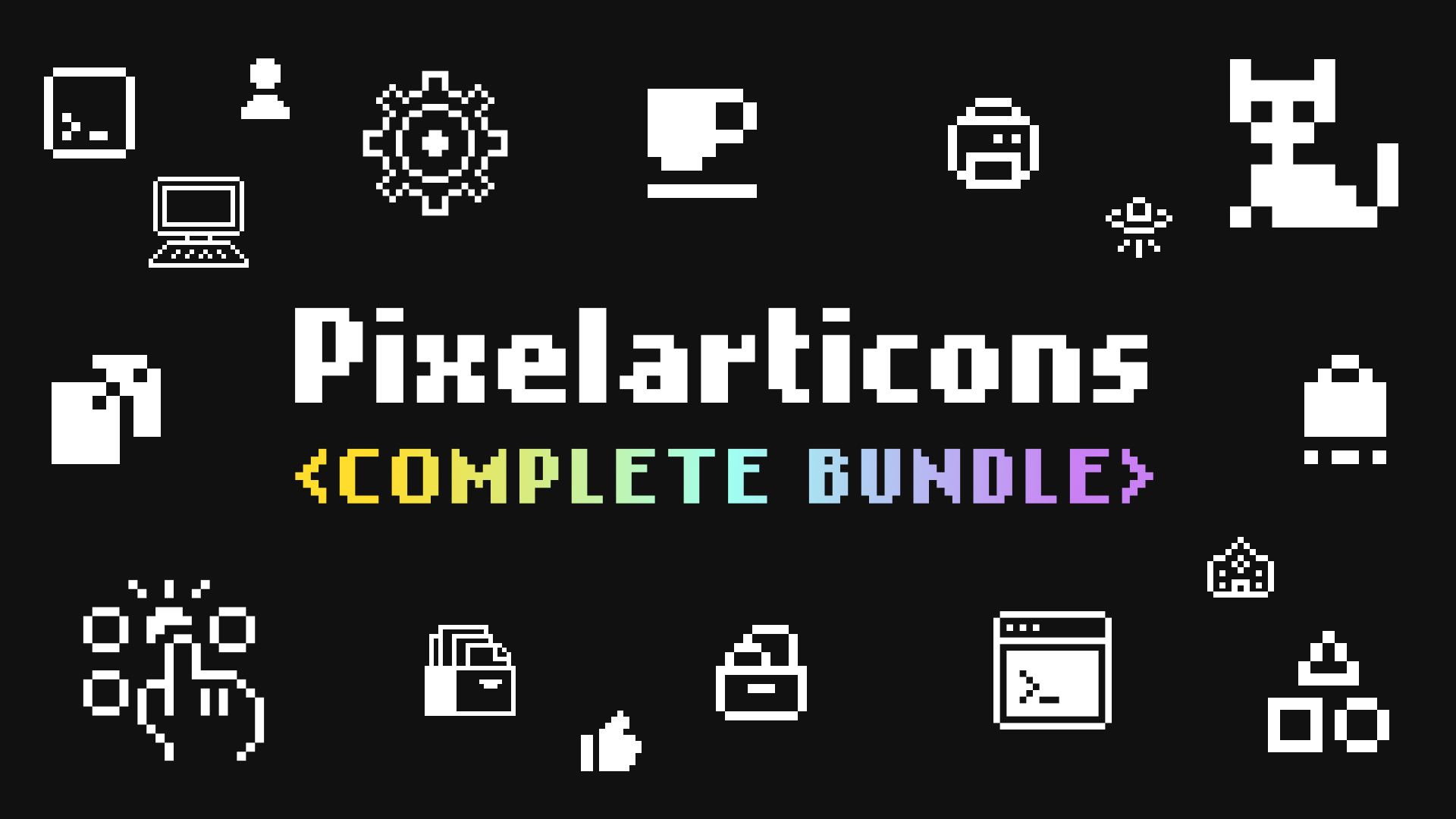 Two New Sets: Pixelarticons Mini & Prime